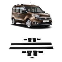 Fiat Doblo Ara Atkı Port Bagaj Tavan Barı Siyah Renk Aleminyum 117 Cm 2015-2022 Fiat Doblo Ara Atkı Port Bagaj Tavan Barı Siyah Renk Aleminyum 117 Cm 2015-2022
