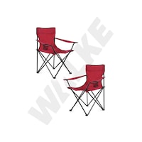 Walke 2 Li Katlanabilir Kamp Sandalyesi Piknik Sandalyesi Plaj Sandalyesi Kırmızı Taşıma Çantalı Kırmızı Walke 2 Li Katlanabilir Kamp Sandalyesi Piknik Sandalyesi Plaj Sandalyesi Kırmızı Taşıma Çantalı Kırmızı