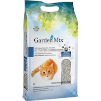 Garden Mix Aktif Karbonlu Kokusuz Topaklaşan Bentonit Kedi Kumu 10 L Garden Mix Aktif Karbonlu Kokusuz Topaklaşan Bentonit Kedi Kumu 10 L