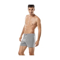 Erkek Boxer 4 Adet Tutku Düğmeli Şort Boxer Erkek Boxer 4 Adet Tutku Düğmeli Şort Boxer