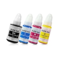 Canon Pixma G3410 Muadil Mürekkep 4 Renk Gı-490 Renkli Canon Pixma G3410 Muadil Mürekkep 4 Renk Gı-490 Renkli