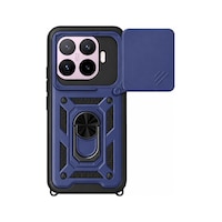 Glide Serisi Sürgülü Kamera Korumalı Ve Yüzük Standlı Mi 17t Pro Uyumlu Kılıf Lacivert Glide Serisi Sürgülü Kamera Korumalı Ve Yüzük Standlı Mi 17t Pro Uyumlu Kılıf Lacivert