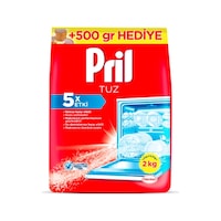 Pril 5 Etki Bulaşık Makinesi Tuzu 2 KG Pril 5 Etki Bulaşık Makinesi Tuzu 2 KG