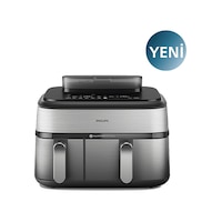 Phılıps NA555/00 5000 Serisi Çift Hazneli Airfryer Phılıps NA555/00 5000 Serisi Çift Hazneli Airfryer