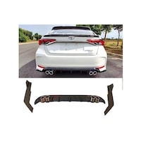 Autogp Toyota Corolla Uyumlu Arka Tampon Difüzörü Sedan 2019+ Toco19dfz Autogp Toyota Corolla Uyumlu Arka Tampon Difüzörü Sedan 2019+ Toco19dfz