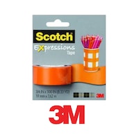 3M Scotch Renkli Dekoratif Bant Turuncu 3M Scotch Renkli Dekoratif Bant Turuncu