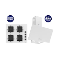 Ferre SS206+D087-SA 2'li Ankastre Set Beyaz Ferre SS206+D087-SA 2'li Ankastre Set Beyaz