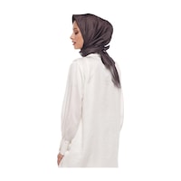 İpekevi Düz Twill İpek Eşarp - Kestane Kestane İpekevi Düz Twill İpek Eşarp - Kestane Kestane