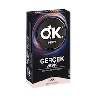 Okey Gerçek Zevk Prezervatif 12'li Okey Gerçek Zevk Prezervatif 12'li