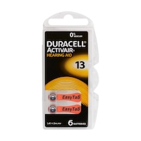 Duracell Activair PR48 13 Numara İşitme Cihazı Pili 6 x 10'lu Duracell Activair PR48 13 Numara İşitme Cihazı Pili 6 x 10'lu