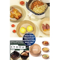 Airfryer Pişirme Kağıdı 50 Adet Hava Fritözü Yuvarlak Model Pişirme Kağıdı Airfryer Yağsız Fritöz Airfryer Pişirme Kağıdı 50 Adet Hava Fritözü Yuvarlak Model Pişirme Kağıdı Airfryer Yağsız Fritöz