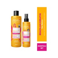Brazilian Keratin Düzleştirici Etkili Şampuan & Bakım Sütü 2'li Set-vegan Brazilian Keratin Düzleştirici Etkili Şampuan & Bakım Sütü 2'li Set-vegan