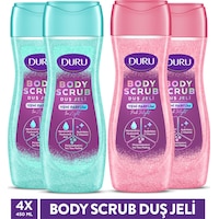 Duru Body Scrub Pınk Delıght & Ice Lıght Duş Jeli 4x450 Ml Diğer Duru Body Scrub Pınk Delıght & Ice Lıght Duş Jeli 4x450 Ml Diğer