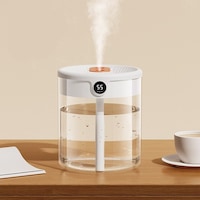 Ezere K15 Işıklı Led Ekranlı Humidifier Araç Ev Hava Nemlendirme Cihazı Ezere K15 Işıklı Led Ekranlı Humidifier Araç Ev Hava Nemlendirme Cihazı