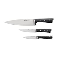 Tefal Ice Force Bıçak Seti 3 Parça 001 Siyah