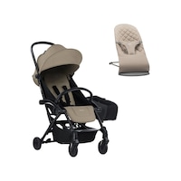 Babybjörn Bliss Ana Kucağı Woven Sand Grey & Bumprider Connect³ Bebek Arabası Black-sand - Yan Düzenleyici Çanta Babybjörn Bliss Ana Kucağı Woven Sand Grey & Bumprider Connect³ Bebek Arabası Black-sand - Yan Düzenleyici Çanta