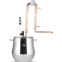 Bitkisel Damıtma İmbik Damıtma Sistemi Mesh Dolgulu 15 Litre Bitkisel Damıtma İmbik Damıtma Sistemi Mesh Dolgulu 15 Litre