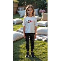 Uyguntarz Çocuk Atatürk Tasarım Basklı Tshirt Eşofman Takımı Beyaz Uyguntarz Çocuk Atatürk Tasarım Basklı Tshirt Eşofman Takımı Beyaz