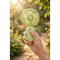 Mini Taşınabilir Fan Type-c Şarjlı El Vantilatörü Yeşil Fn-65 Mini Taşınabilir Fan Type-c Şarjlı El Vantilatörü Yeşil Fn-65