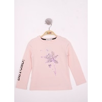 Toontoy Kids Toontoy Kız Çocuk Çiçek Nakışlı T-shirt Mint Yeşili Toontoy Kids Toontoy Kız Çocuk Çiçek Nakışlı T-shirt Mint Yeşili