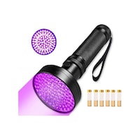 Uv 100 Led Mor işik Fener Sah-Te Para Ultraviyole İdrar Siyah Uv 100 Led Mor işik Fener Sah-Te Para Ultraviyole İdrar Siyah