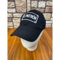 Hamze El Patron Nakışlı Siyah Renk Unisex Cap Şapka Hamze El Patron Nakışlı Siyah Renk Unisex Cap Şapka