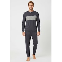 Bonbon Erkek Pamuklu Bohçalık Ve Çeyizlik 4 Adet 2'li Pijama Takımı Bb2241 Çok Renkli Bonbon Erkek Pamuklu Bohçalık Ve Çeyizlik 4 Adet 2'li Pijama Takımı Bb2241 Çok Renkli