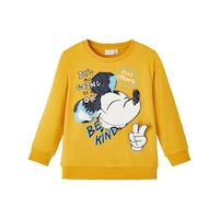 Name It Mickey Mouse Mango Erkek Çocuk Sweatshirt 13221200 001 Sarı Name It Mickey Mouse Mango Erkek Çocuk Sweatshirt 13221200 001 Sarı
