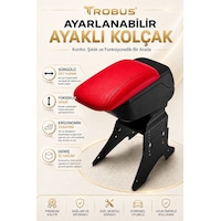 Trobus Skoda Favorit 1989-1995 Uyumlu Kırmızı Ayaklı Sürgülü Kolçak Ayarlanabilir Yükseklikli Trobus Skoda Favorit 1989-1995 Uyumlu Kırmızı Ayaklı Sürgülü Kolçak Ayarlanabilir Yükseklikli