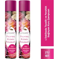 Peonies Roses Bouquet Hacimlendirici Kuru Şampuan Seti 2x200ml- Vegan - Uv Korumalı Peonies Roses Bouquet Hacimlendirici Kuru Şampuan Seti 2x200ml- Vegan - Uv Korumalı