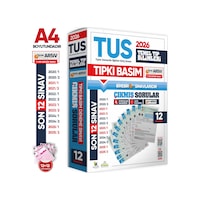Karakutu Yayınları 2026 Tus Temel Tıp Bilimleri Ösym Çıkmış Soru Tıpkı Basım Son 6 Yıl 12li Deneme Kitapçığı Karakutu Yayınları 2026 Tus Temel Tıp Bilimleri Ösym Çıkmış Soru Tıpkı Basım Son 6 Yıl 12li Deneme Kitapçığı