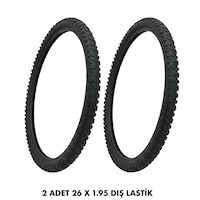 26 Jant Bisiklet Dış Lastik Takımı - 2 Adet 26x1.95 Dağ Bisikleti Mtb Dişli Dış Lastik 26 Jant Bisiklet Dış Lastik Takımı - 2 Adet 26x1.95 Dağ Bisikleti Mtb Dişli Dış Lastik