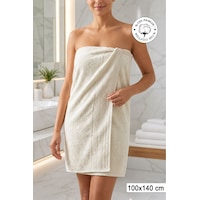 %100 Pamuk Softure Banyo Havlusu Yüksek Emici Yumuşak Dokulu Premium Havlu 100x140 Cm - Vizon Ekru %100 Pamuk Softure Banyo Havlusu Yüksek Emici Yumuşak Dokulu Premium Havlu 100x140 Cm - Vizon Ekru