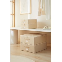 Ocean Home Textile 4'lü Bej Balıksırtı Destekli Hurç Set 2 Adet 31 x 38 x 12 + 45 x 55 x 18 cm Ocean Home Textile 4'lü Bej Balıksırtı Destekli Hurç Set 2 Adet 31 x 38 x 12 + 45 x 55 x 18 cm