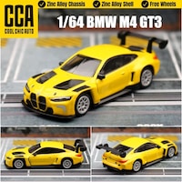 Cca Collectibles Series Bmw M4 Gt3 Sarı 1/64 Model Araba Cca Collectibles Series Bmw M4 Gt3 Sarı 1/64 Model Araba