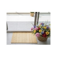 %100 Doğal Bambu Banyo Paspası,kaymaz Tabanlı,modern Ahşap Görünümlü,spa Tarzı Suya Dayanıklı Mat Bej %100 Doğal Bambu Banyo Paspası,kaymaz Tabanlı,modern Ahşap Görünümlü,spa Tarzı Suya Dayanıklı Mat Bej