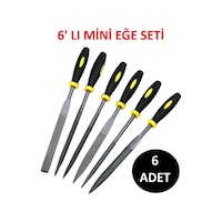 Mini Eğe Seti Çelik Törpü Takımı 6 Parça Ahşap Set Üçgen Kare Düz Yuvarlak Çok Amaçlı Hobi Set Mini Eğe Seti Çelik Törpü Takımı 6 Parça Ahşap Set Üçgen Kare Düz Yuvarlak Çok Amaçlı Hobi Set