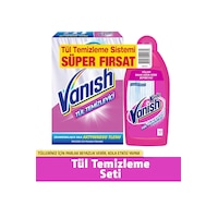 Vanish Tül Temizleyici Set ( Toz 400 gr + Parlatıcı 450 ML) Vanish Tül Temizleyici Set ( Toz 400 gr + Parlatıcı 450 ML)