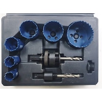 Bsn Bi-metal Delik Delme Panç Takımı - 9 Parça 19-57 Mm Bsn Bi-metal Delik Delme Panç Takımı - 9 Parça 19-57 Mm
