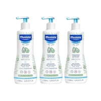 Mustela Gentle Cleansing Gel Yenidoğan Şampuan 500 ml 3 Kutu Mustela Gentle Cleansing Gel Yenidoğan Şampuan 500 ml 3 Kutu