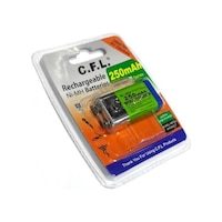 C.F.L. 250 mAh 9V Ni-MH Şarj Edilebilir Pil C.F.L. 250 mAh 9V Ni-MH Şarj Edilebilir Pil