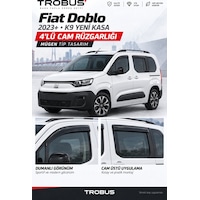 Fiat Doblo 2026 Mügen Cam Rüzgarlığı 4'lü Fiat Doblo 2026 Mügen Cam Rüzgarlığı 4'lü