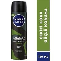 Nivea Men Deep Dimension Amazonia Sprey Deodorant 150 ML Nivea Men Deep Dimension Amazonia Sprey Deodorant 150 ML