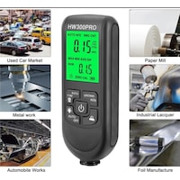 Hw-300pro Oto Boya Kalınlık Ölçer 0-2000µm Fe & Nfe Kaplama Kalınlık Test Cihazı Hw-300pro Oto Boya Kalınlık Ölçer 0-2000µm Fe & Nfe Kaplama Kalınlık Test Cihazı