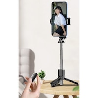 K03 Tripod Bluetooth Kumandalı Selfie Çubuğu K03 Tripod Bluetooth Kumandalı Selfie Çubuğu