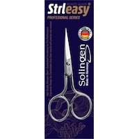 Strleasy 6360 Solıngen Çelik Kaş-bıyık Makası Metal Strleasy 6360 Solıngen Çelik Kaş-bıyık Makası Metal