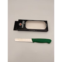 Micro Tırtıklı Doğrama Bıçağı 22cm Yeşil