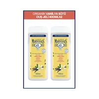 Le Petit Marseillais Organik Vanilya Sütü Duş Jeli 400 ml x2 Le Petit Marseillais Organik Vanilya Sütü Duş Jeli 400 ml x2