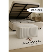 Adarya Home 10 Lu Antrasit Çizgili Baza Altı Çekyat Hurç 60 40 22 Cm Çizgili Adarya Home 10 Lu Antrasit Çizgili Baza Altı Çekyat Hurç 60 40 22 Cm Çizgili