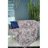 Saçaklı Lüks Koltuk Örtüsü 170x220 Cm Bordo Bordo Saçaklı Lüks Koltuk Örtüsü 170x220 Cm Bordo Bordo